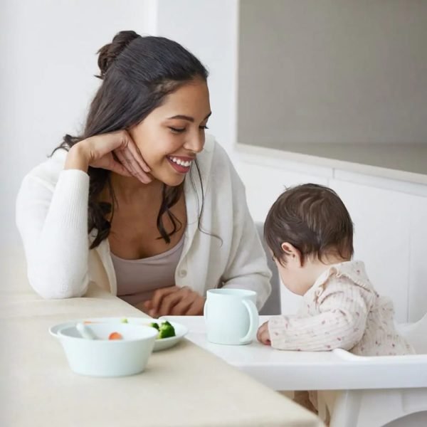 Miniland set de repas carré menthe 0 mois +