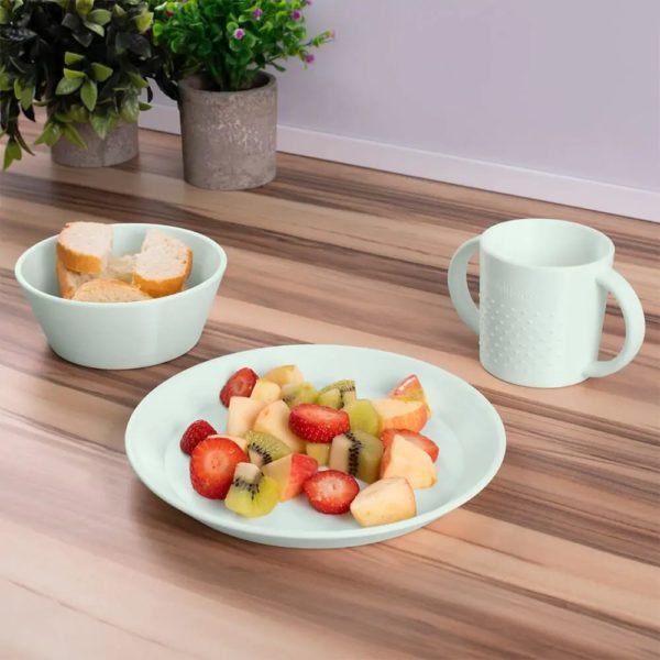 Miniland set de repas carré menthe 0 mois +