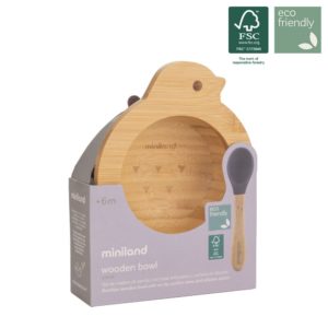 Miniland bol en bois Poussin 0 mois +