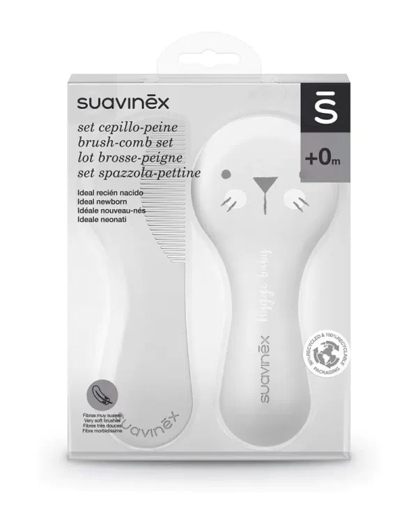 Suavinex Brosse et Peigne – Gris