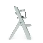 MS Innovaciones Chaise haute Full plus Gris/Turquoise