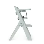 MS Innovaciones Chaise haute Full plus Gris/Turquoise