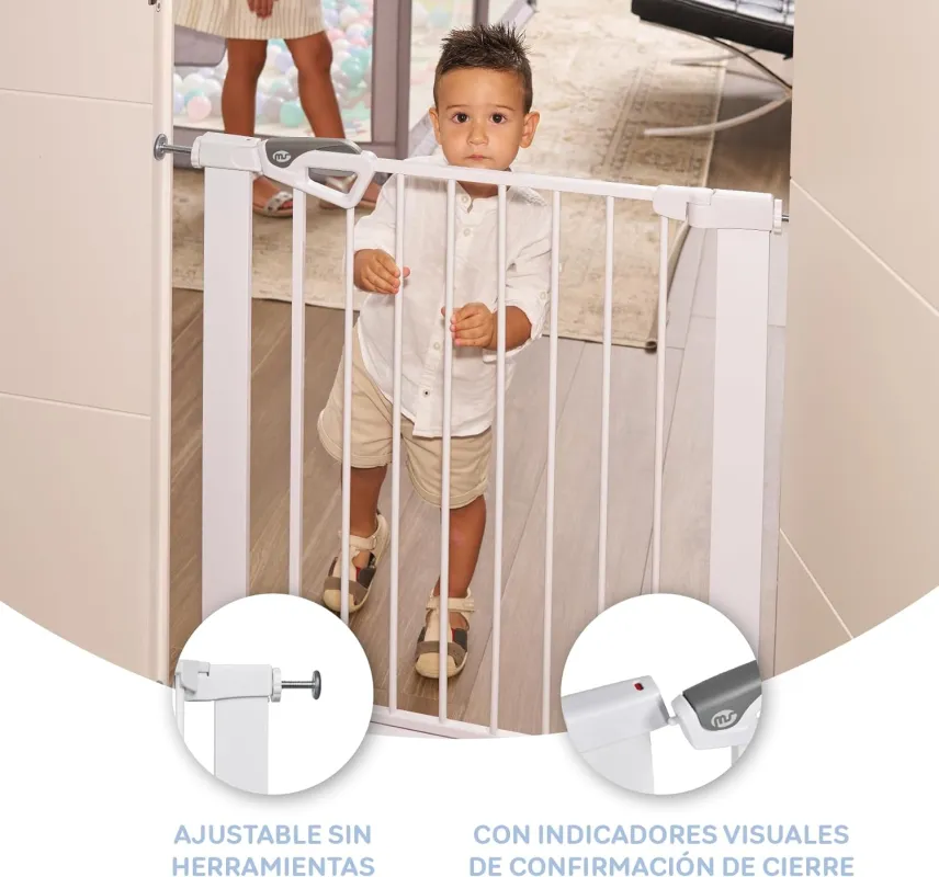 Ms – Barrière de sécurité à fermeture automatique pour enfants