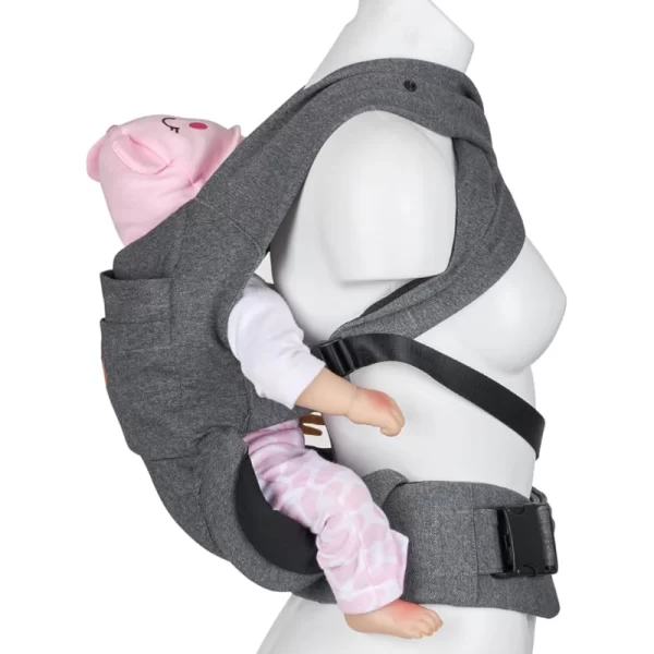 MS Kowari Porte-bébé élastique facile à utiliser ergonomique réglable