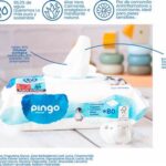 Pingo Lingettes Humides Écologiques Bébé 80 PCS