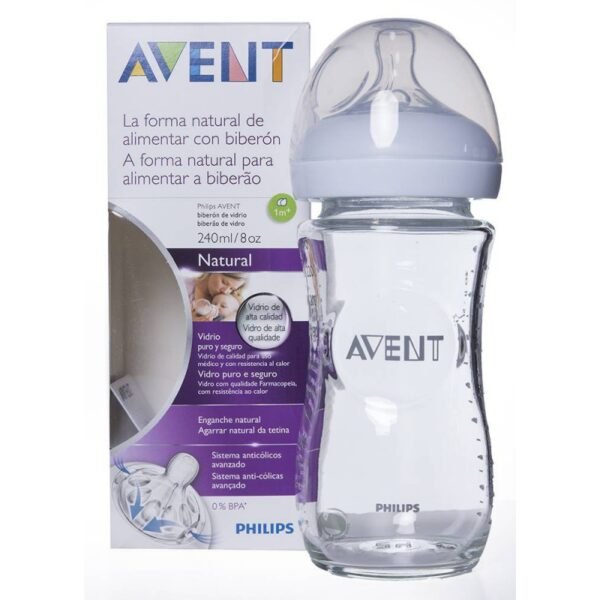 Avent Biberon Natural verre 240 ml