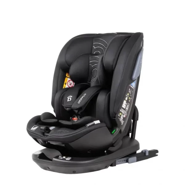 Siège d’auto Panafix noir ASALVO