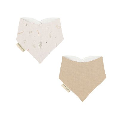 Lot De 2 Bavoirs Bandana
