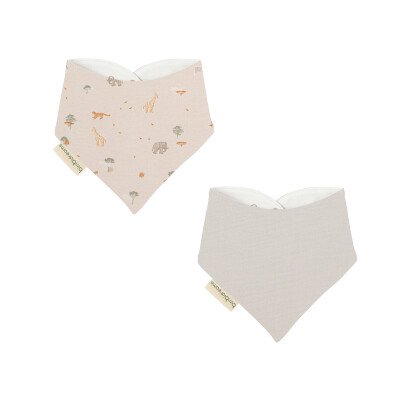Lot De 2 Bavoirs Bandana
