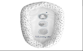 COJIN MOISES ALLOVER COUR NAVY