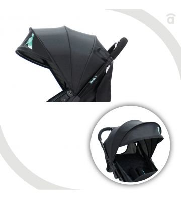 Silla De Paseo Travel+Black Aqua