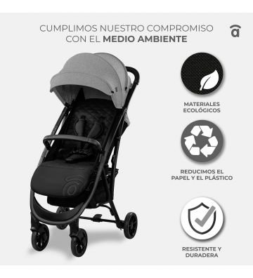 Silla Paseo Cotton 2 Gris Acero