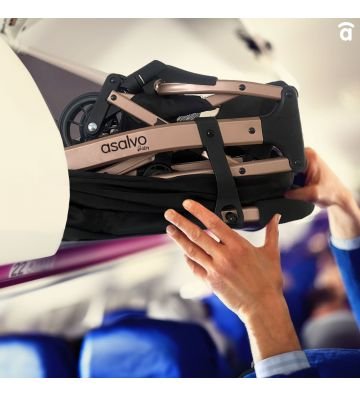 Silla De paseo Amsterdam Dorada