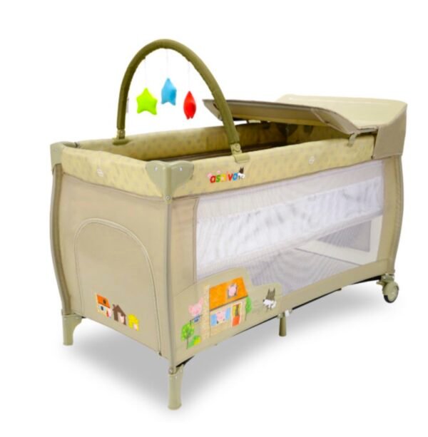 Cuna De Viaje Mix Plus Tres Cerditos