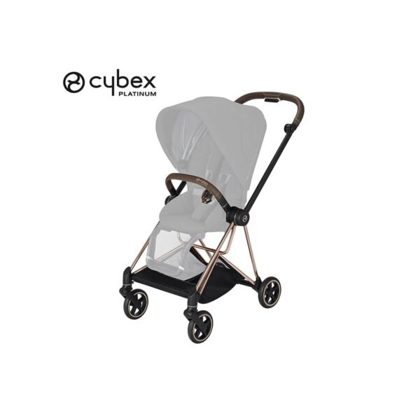 Cybex Poussette Mios 3 - Black finition Rose gold