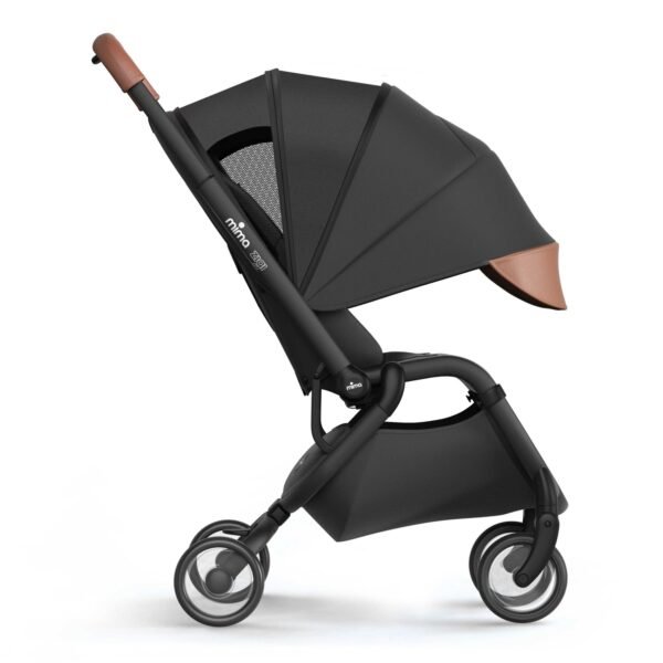 Mima Poussette Zigi Charcoal + Protection pluie incluse