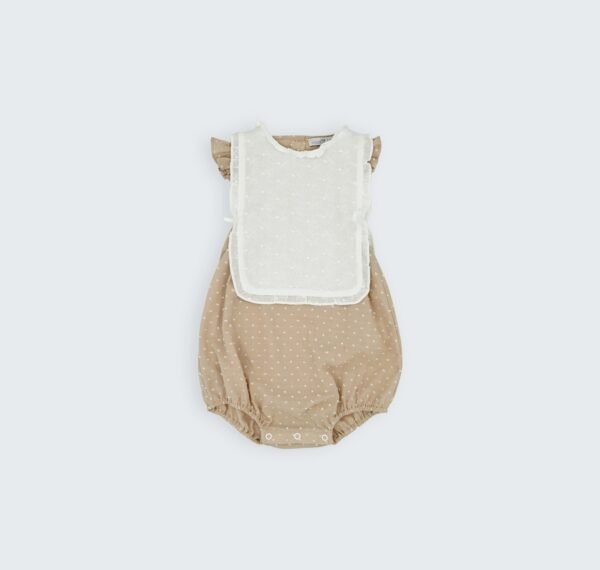 Barboteuse avec bavoir