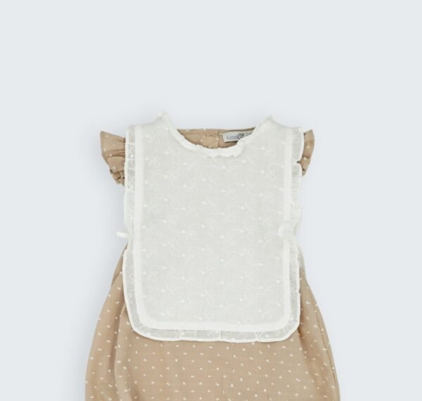 Barboteuse avec bavoir