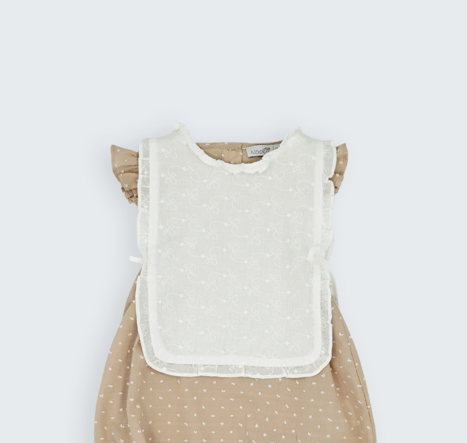 Barboteuse avec bavoir