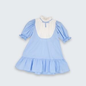 Robe blue ciel fille