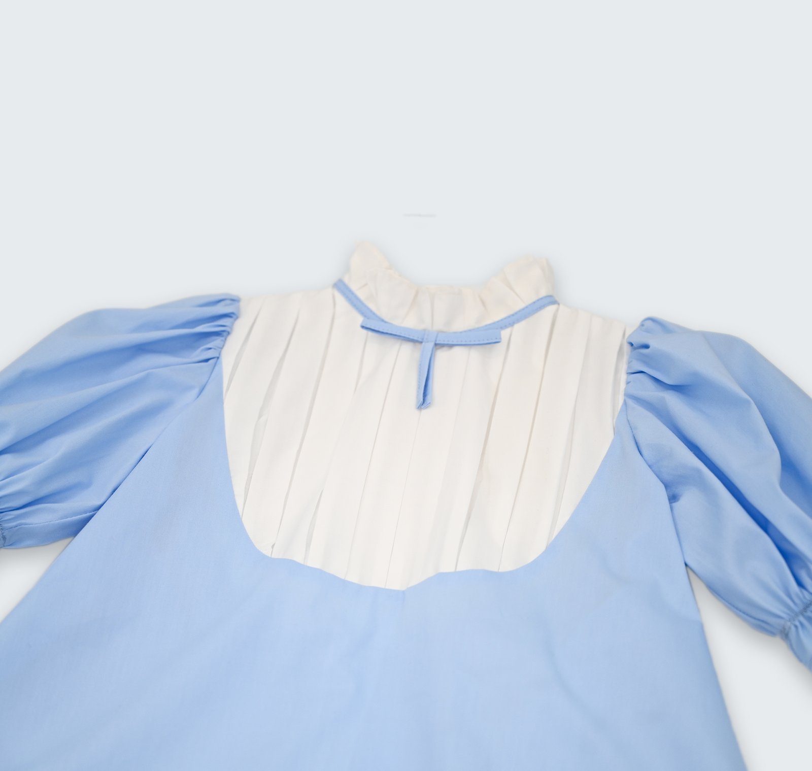 Robe blue ciel fille