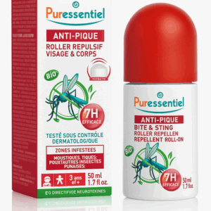PURESSENTIEL ANTI PIQUE ROLLER REPULSIF VISAGE ET CORPS 50 ML