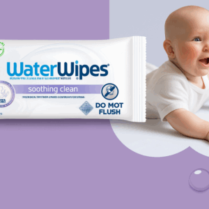 WaterWipes - Soothing Clean Baby Wipes 60s With 99% Water & Botanical Extracts