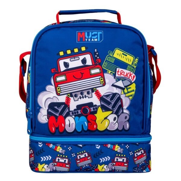 LUNCH BAG TEAM MONSTER CAR