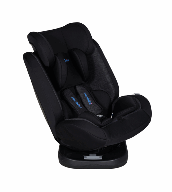 SIÉGE AUTO PIVOTANT 360° ISOFIX NOIR – MON BÉBÉ