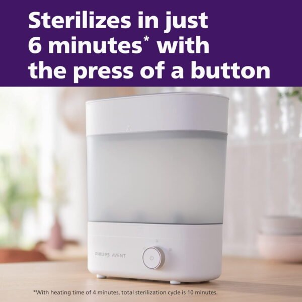 Premium Bébé Bouteille Stérilisateur | Tue 99,9% des Germes en 6 Minutes