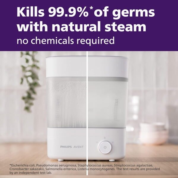 Premium Bébé Bouteille Stérilisateur | Tue 99,9% des Germes en 6 Minutes