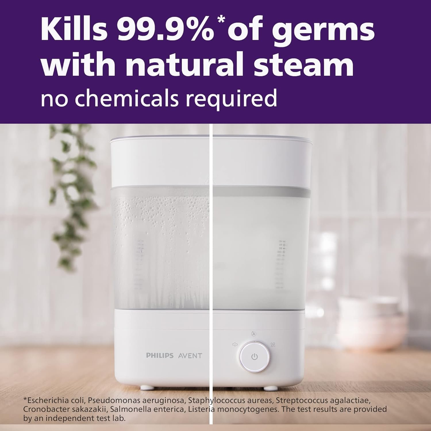 Premium Bébé Bouteille Stérilisateur | Tue 99,9% des Germes en 6 Minutes