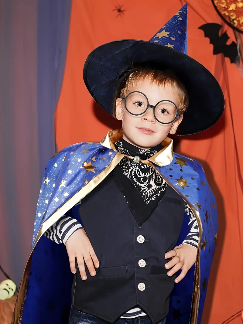 Halloween Wizard Costume Set