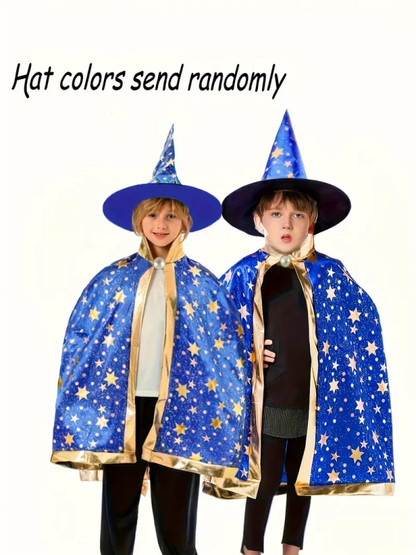 Halloween Wizard Costume Set
