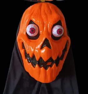 Masque de la peau de la Terreur Halloween Eyes Orange Saltons