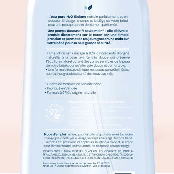 biolane Eau Pure H2O