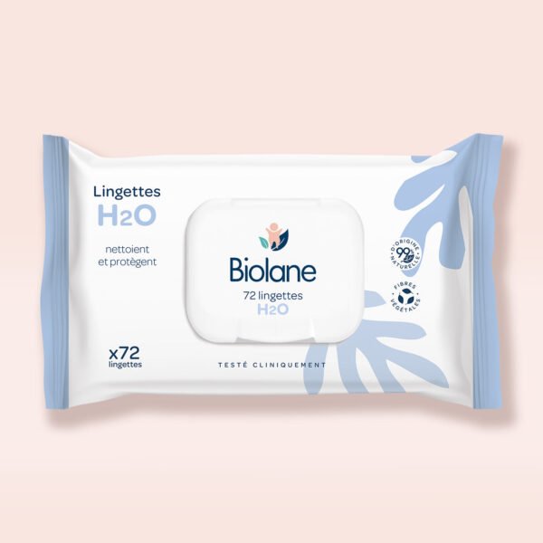 biolane Lingettes épaisses H2o
